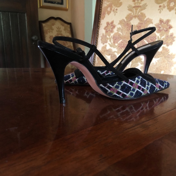 CHRISTIAN LACROIX WOMEN'S SHOES SIZE 6 ITALY - Picture 2 of 8